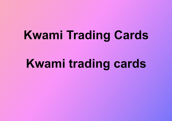 Kwami Trading Cards