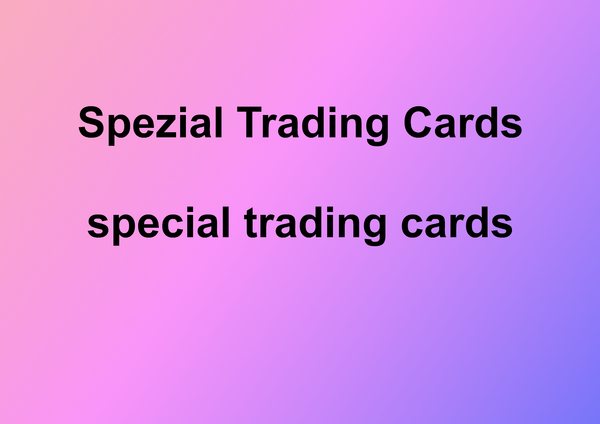 Spezial Trading Cards