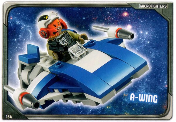 BLUE OCEAN [Lego Star Wars Serie 1] Trading Card Nr. 154
