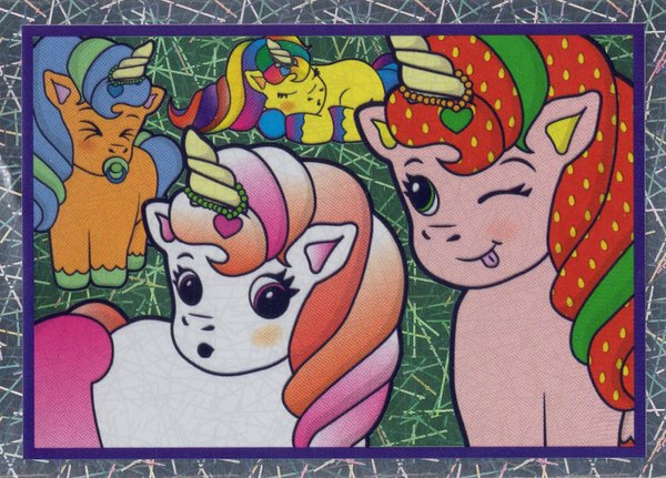 TOPPS [I believe in Unicorns] Sticker Nr. 001