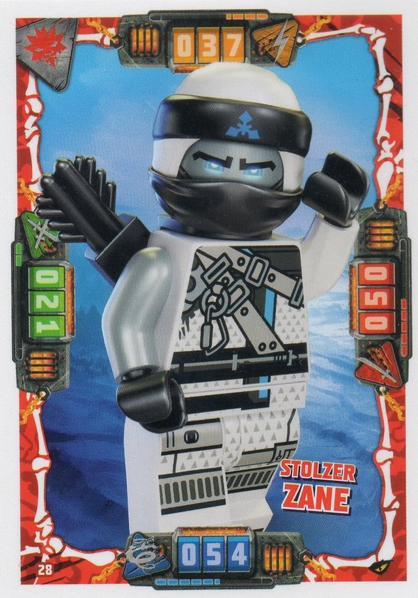 BLUE OCEAN [Lego Ninjago Serie 4] Trading Card Nr. 028