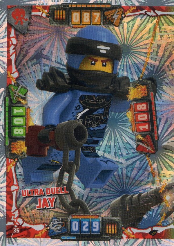 BLUE OCEAN [Lego Ninjago Serie 4] Trading Card Nr. 035