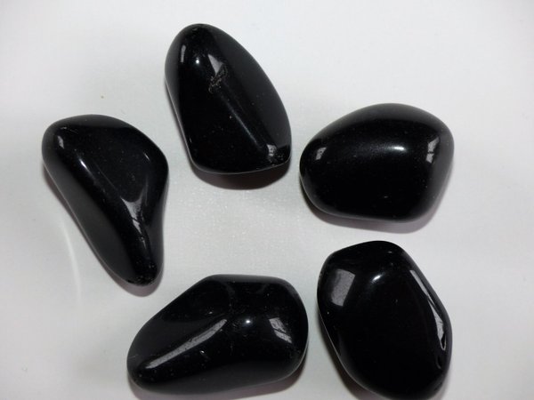1 Trommelstein Obsidian XL (Mexiko) (A-Qualität)