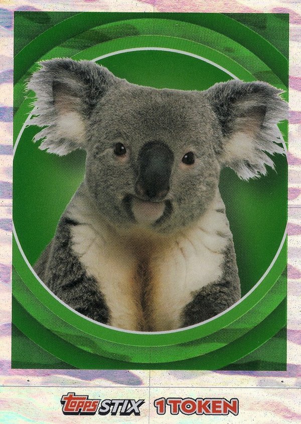 TOPPS [National Geographic Kids Wilde Tiere] Sticker Nr. 001
