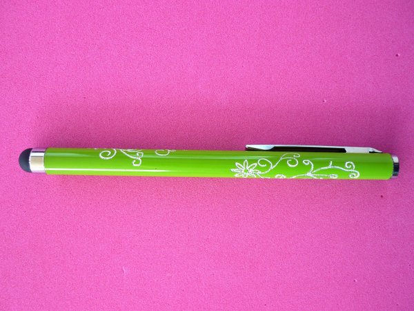 1 Touch Pen Ornament Gravur Grün