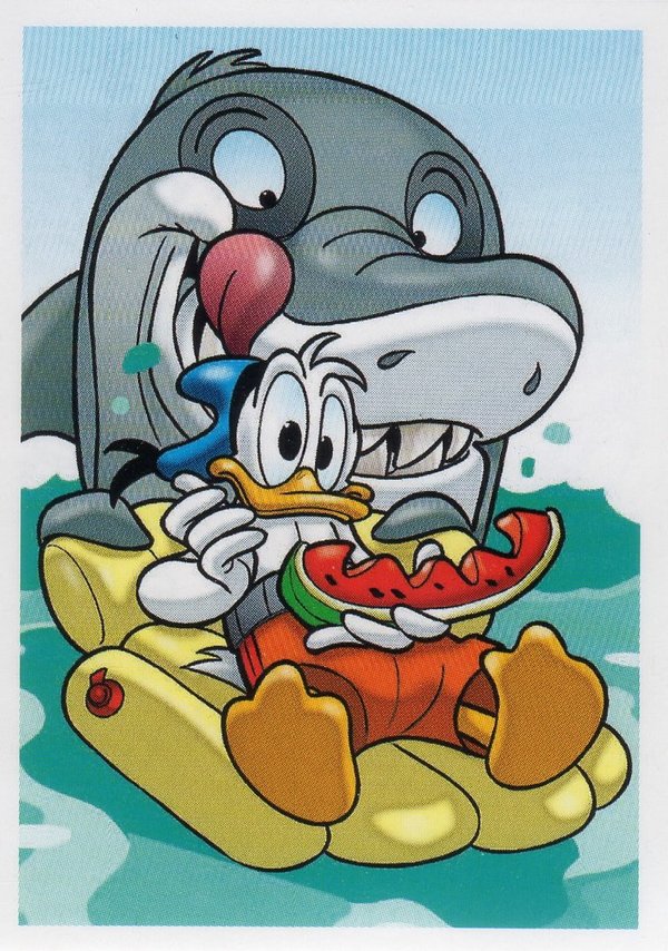 PANINI [85 Jahre Donald Duck] Sticker Nr. 003