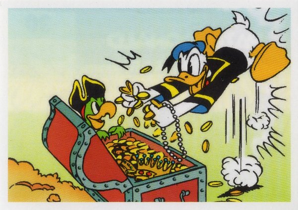 PANINI [85 Jahre Donald Duck] Sticker Nr. 030