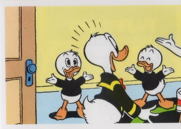 PANINI [85 Jahre Donald Duck] Sticker Nr. 043