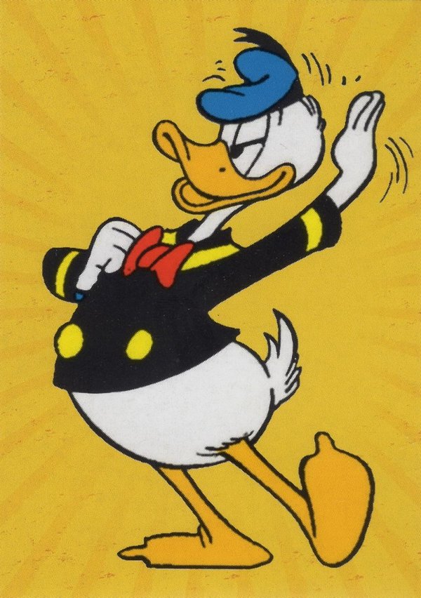 PANINI [85 Jahre Donald Duck] Trading Card Nr. K3