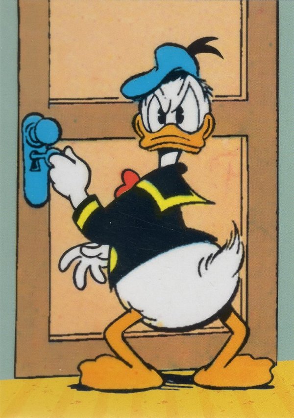 PANINI [85 Jahre Donald Duck] Trading Card Nr. K4