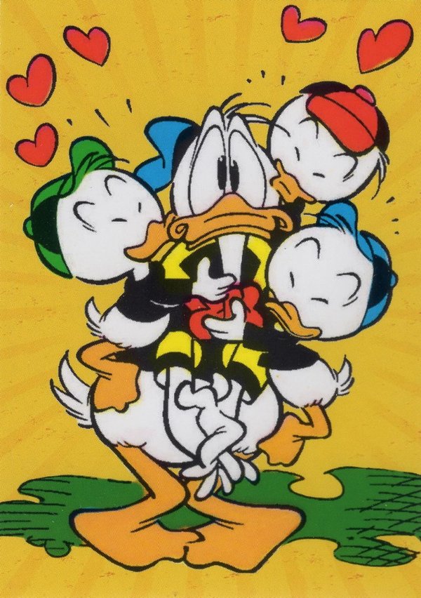 PANINI [85 Jahre Donald Duck] Trading Card Nr. K6