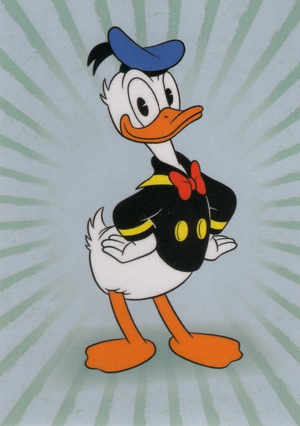 PANINI [85 Jahre Donald Duck] Trading Card Nr. K11