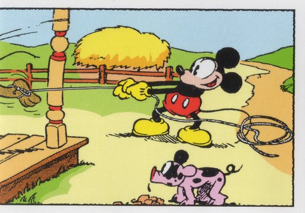 PANINI [90 Jahre Micky Maus] Sticker Nr. 031