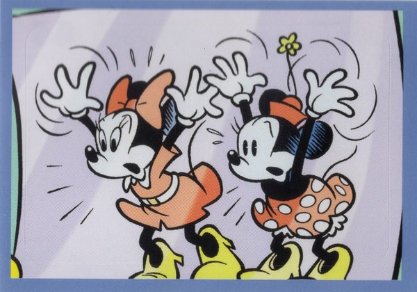 PANINI [90 Jahre Micky Maus] Sticker Nr. 045