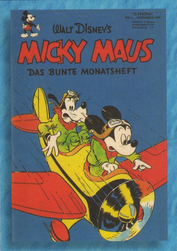 PANINI [90 Jahre Micky Maus] Trading Card Nr. K1