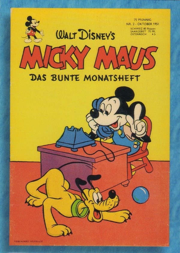 PANINI [90 Jahre Micky Maus] Trading Card Nr. K2