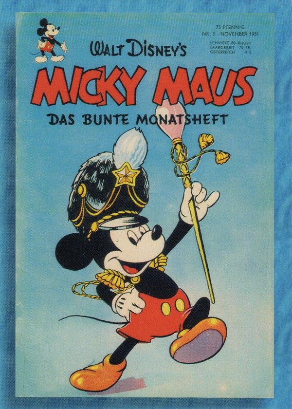PANINI [90 Jahre Micky Maus] Trading Card Nr. K3