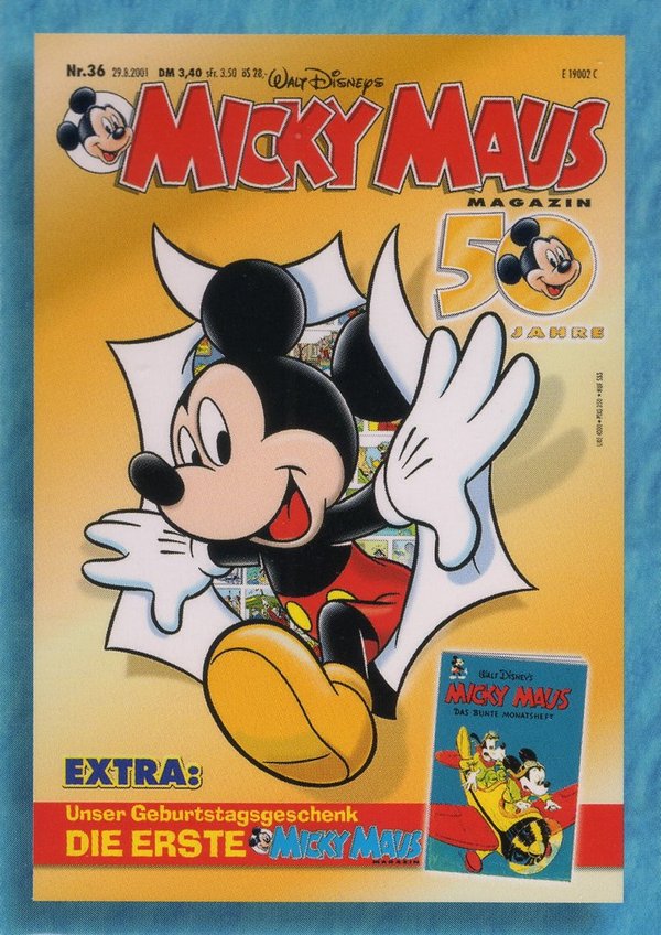 PANINI [90 Jahre Micky Maus] Trading Card Nr. K5