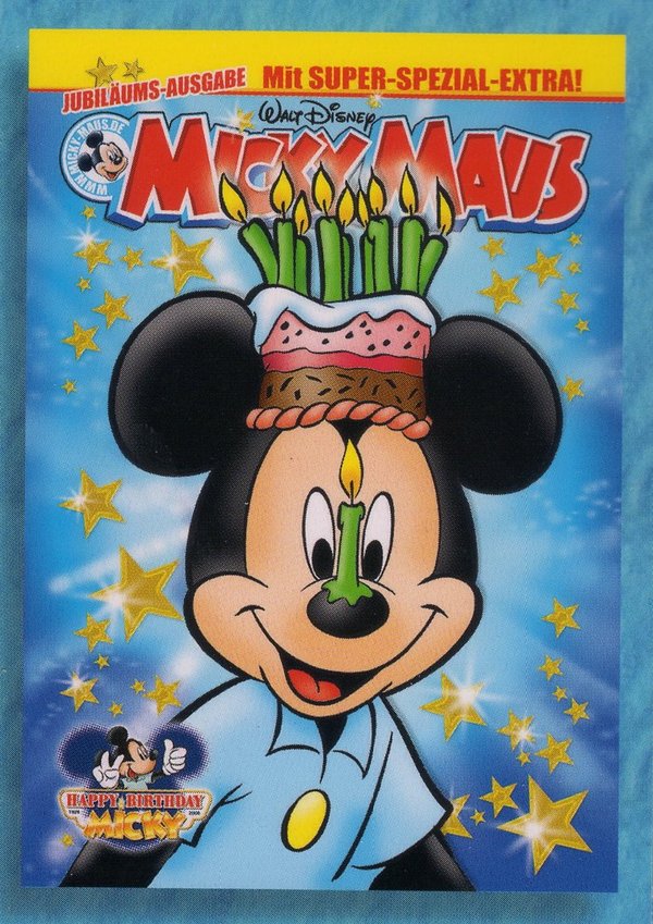PANINI [90 Jahre Micky Maus] Trading Card Nr. K6