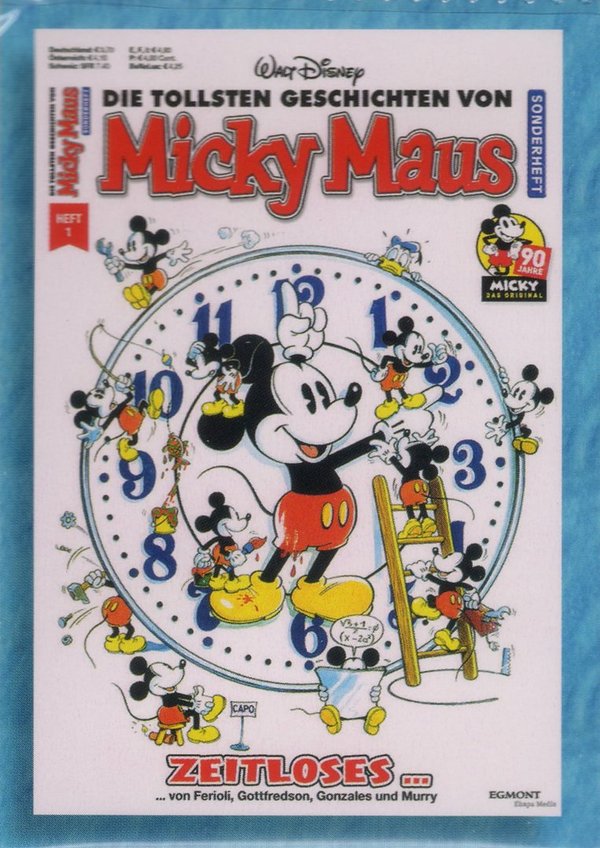 PANINI [90 Jahre Micky Maus] Trading Card Nr. K7