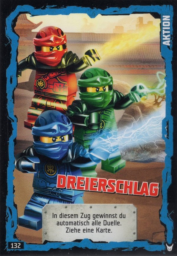 BLUE OCEAN [Lego Ninjago Serie 3] Trading Card Nr. 132