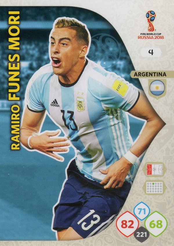 PANINI [FIFA World Cup Russia 2018 Adrenalyn XL] Trading Card Nr. 004