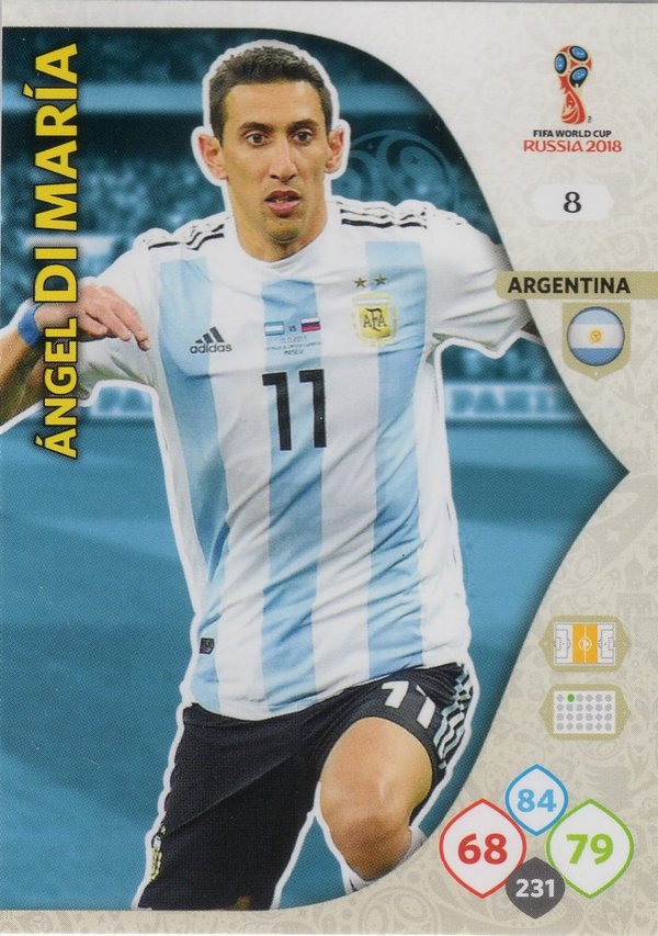 PANINI [FIFA World Cup Russia 2018 Adrenalyn XL] Trading Card Nr. 008