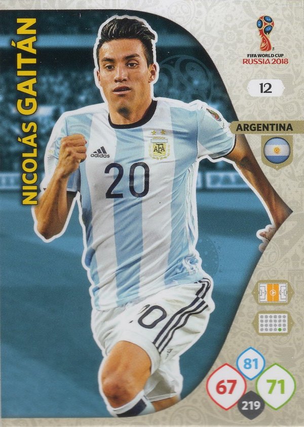 PANINI [FIFA World Cup Russia 2018 Adrenalyn XL] Trading Card Nr. 012