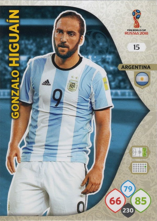 PANINI [FIFA World Cup Russia 2018 Adrenalyn XL] Trading Card Nr. 015