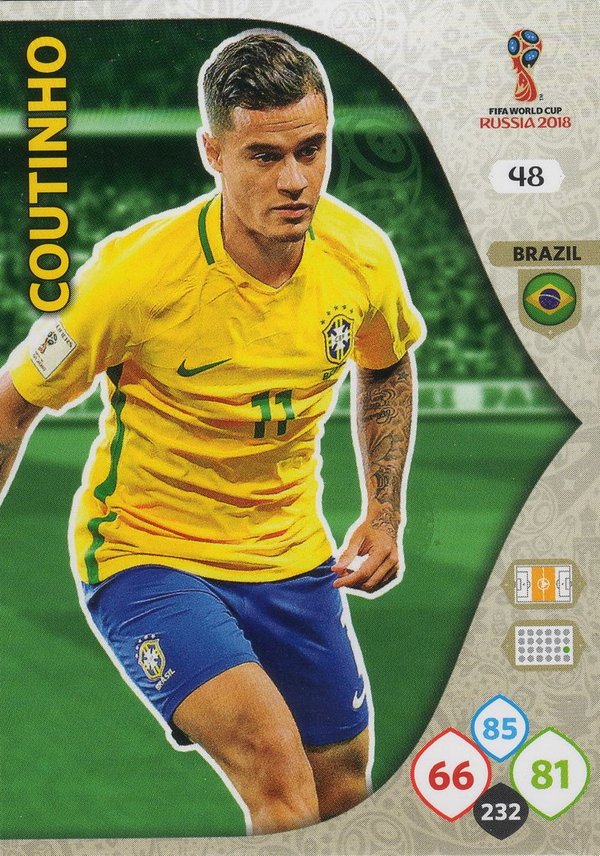 PANINI [FIFA World Cup Russia 2018 Adrenalyn XL] Trading Card Nr. 048