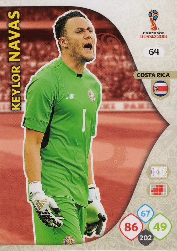 PANINI [FIFA World Cup Russia 2018 Adrenalyn XL] Trading Card Nr. 064