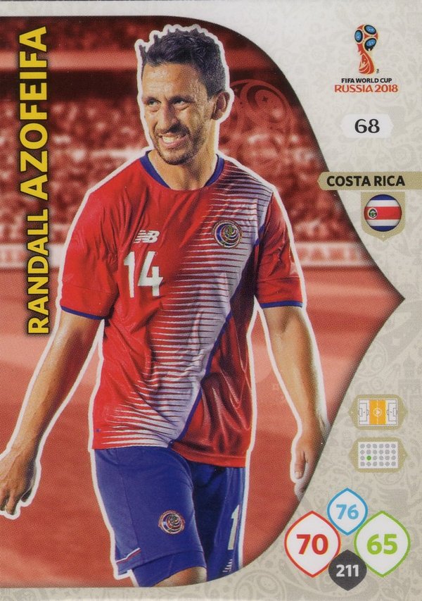 PANINI [FIFA World Cup Russia 2018 Adrenalyn XL] Trading Card Nr. 068