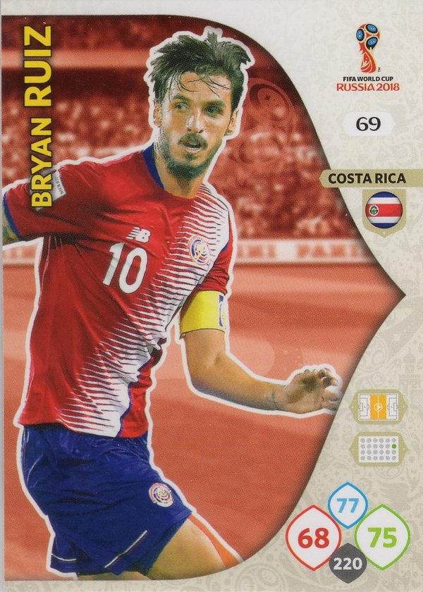 PANINI [FIFA World Cup Russia 2018 Adrenalyn XL] Trading Card Nr. 069