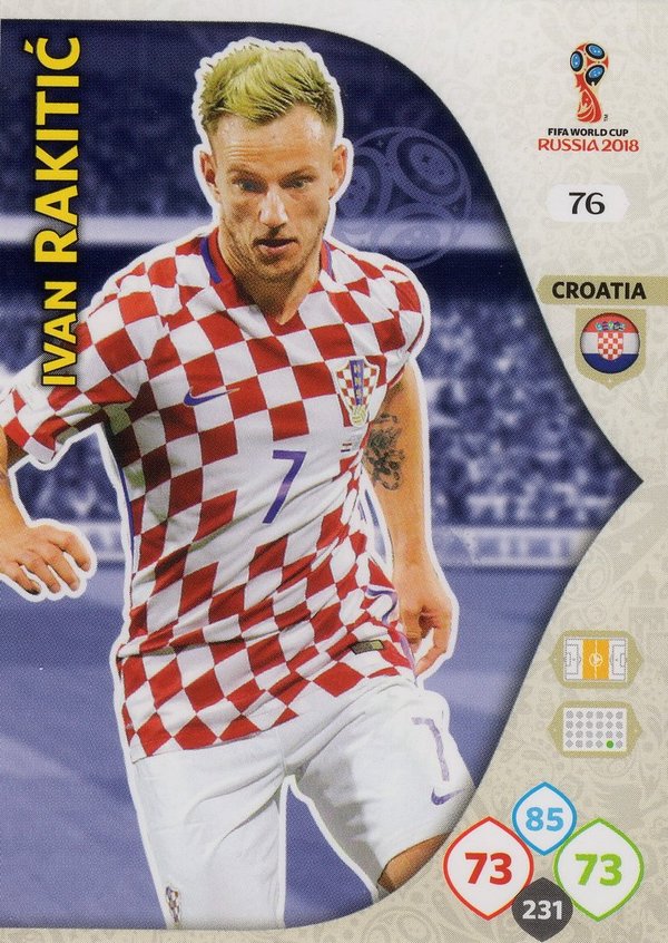 PANINI [FIFA World Cup Russia 2018 Adrenalyn XL] Trading Card Nr. 076