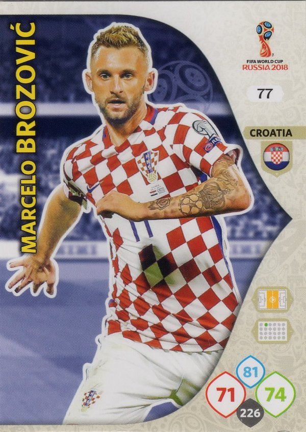 PANINI [FIFA World Cup Russia 2018 Adrenalyn XL] Trading Card Nr. 077