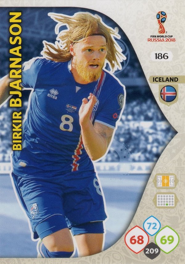 PANINI [FIFA World Cup Russia 2018 Adrenalyn XL] Trading Card Nr. 186