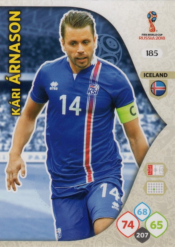 PANINI [FIFA World Cup Russia 2018 Adrenalyn XL] Trading Card Nr. 185