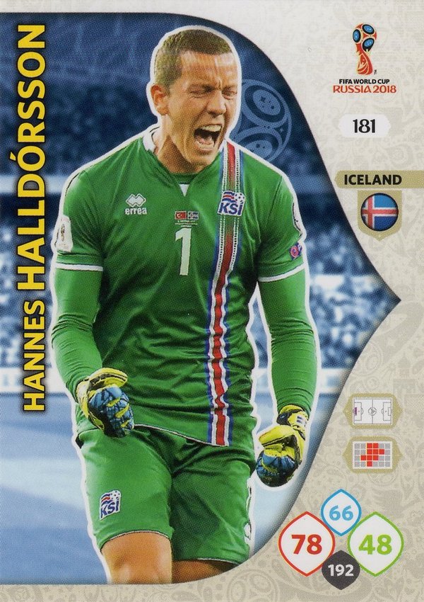 PANINI [FIFA World Cup Russia 2018 Adrenalyn XL] Trading Card Nr. 181