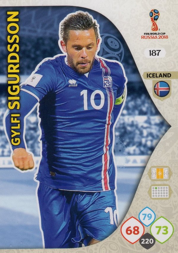 PANINI [FIFA World Cup Russia 2018 Adrenalyn XL] Trading Card Nr. 187