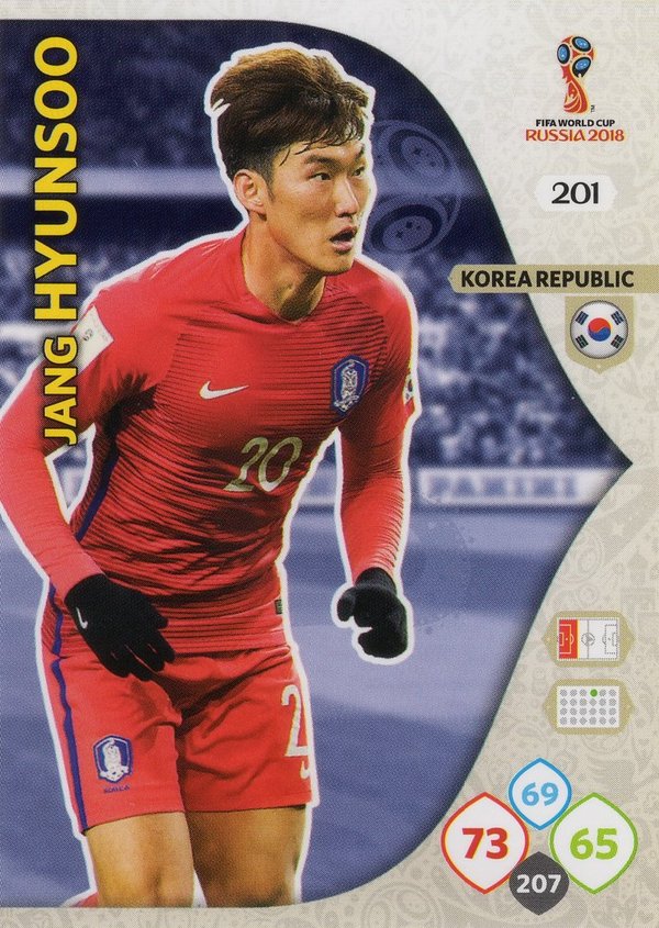 PANINI [FIFA World Cup Russia 2018 Adrenalyn XL] Trading Card Nr. 201