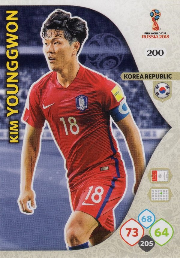 PANINI [FIFA World Cup Russia 2018 Adrenalyn XL] Trading Card Nr. 200