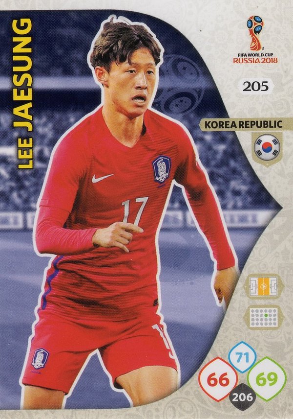 PANINI [FIFA World Cup Russia 2018 Adrenalyn XL] Trading Card Nr. 205