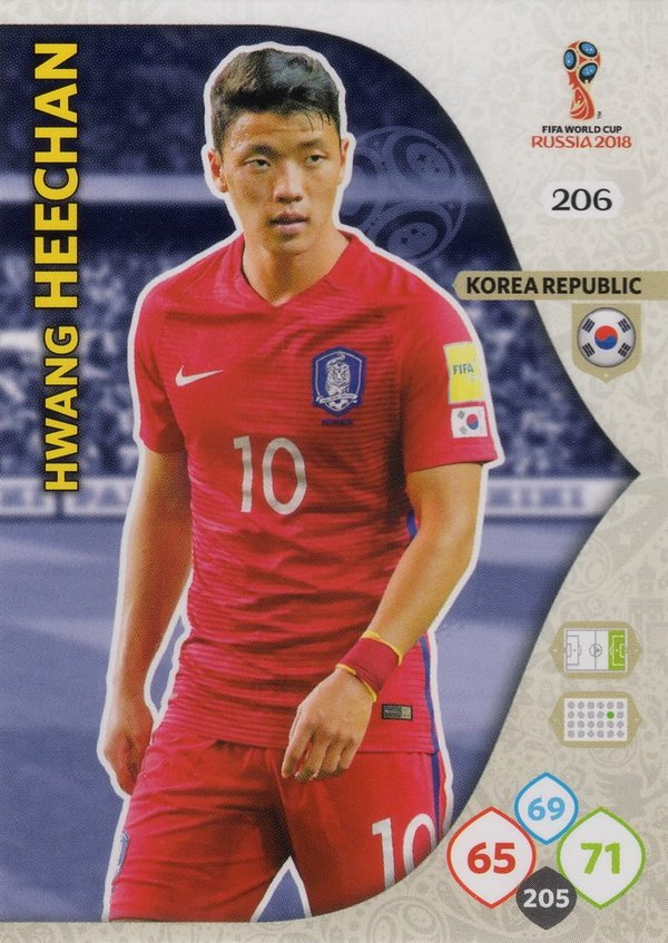 PANINI [FIFA World Cup Russia 2018 Adrenalyn XL] Trading Card Nr. 206