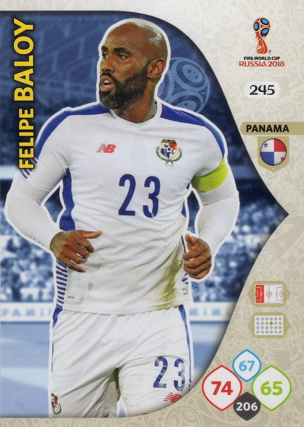 PANINI [FIFA World Cup Russia 2018 Adrenalyn XL] Trading Card Nr. 245