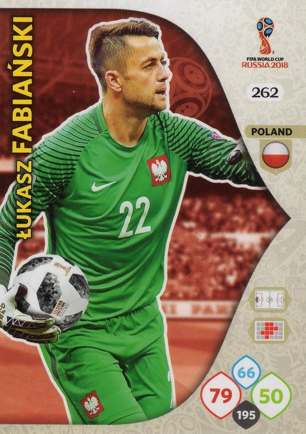 PANINI [FIFA World Cup Russia 2018 Adrenalyn XL] Trading Card Nr. 262