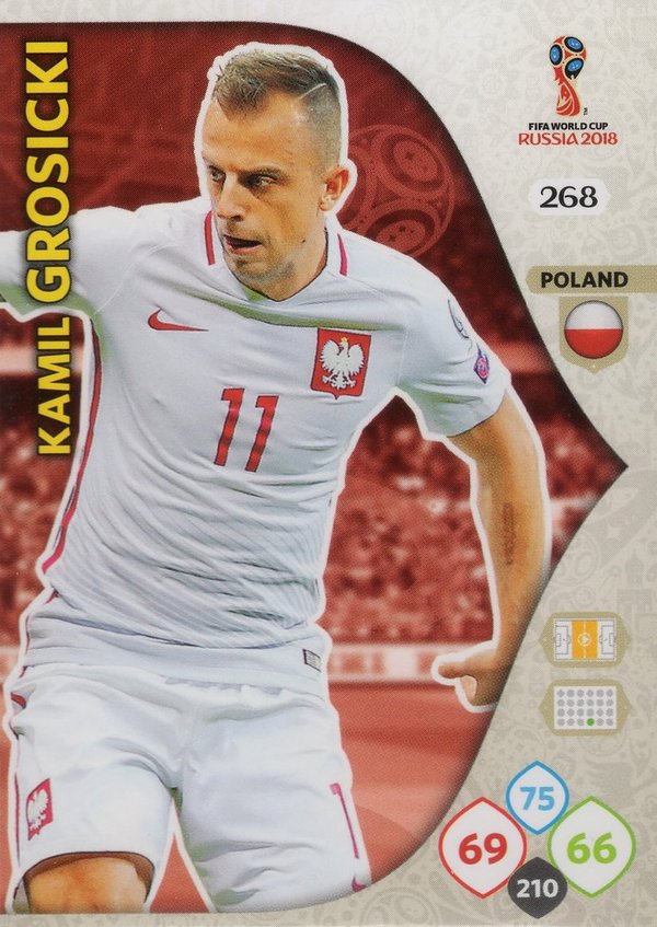 PANINI [FIFA World Cup Russia 2018 Adrenalyn XL] Trading Card Nr. 268