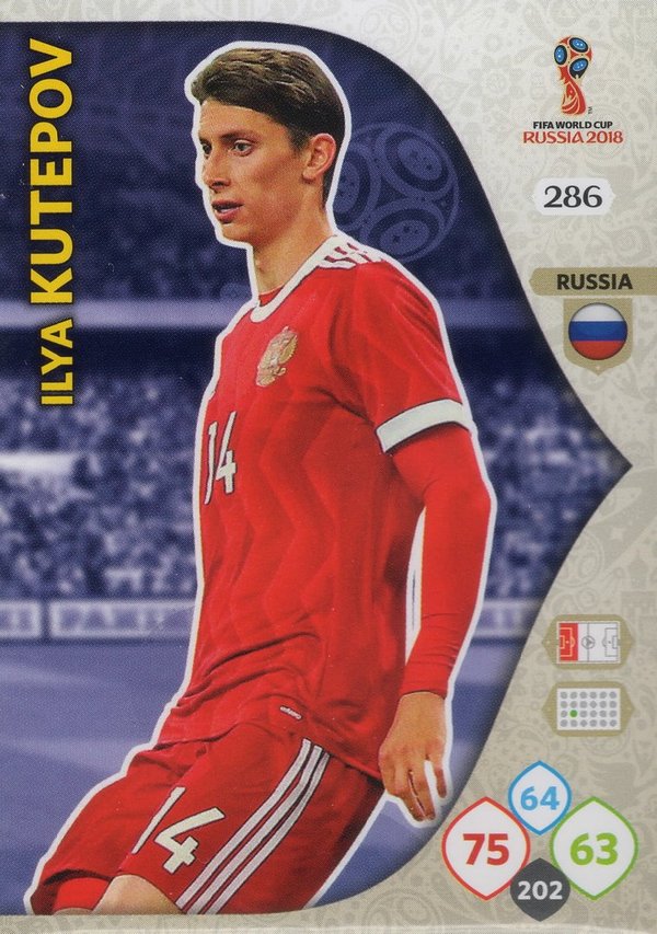 PANINI [FIFA World Cup Russia 2018 Adrenalyn XL] Trading Card Nr. 286