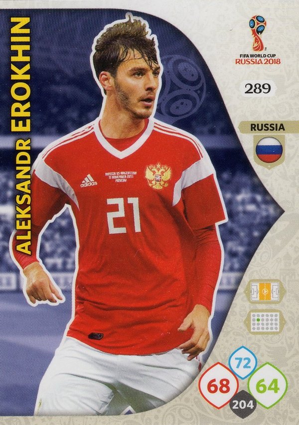 PANINI [FIFA World Cup Russia 2018 Adrenalyn XL] Trading Card Nr. 289