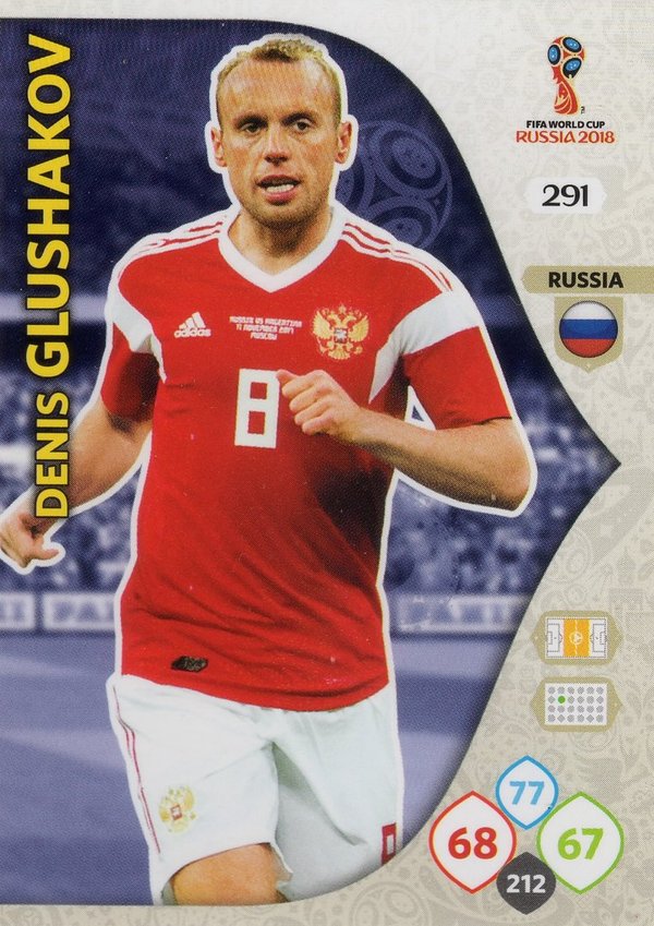 PANINI [FIFA World Cup Russia 2018 Adrenalyn XL] Trading Card Nr. 291