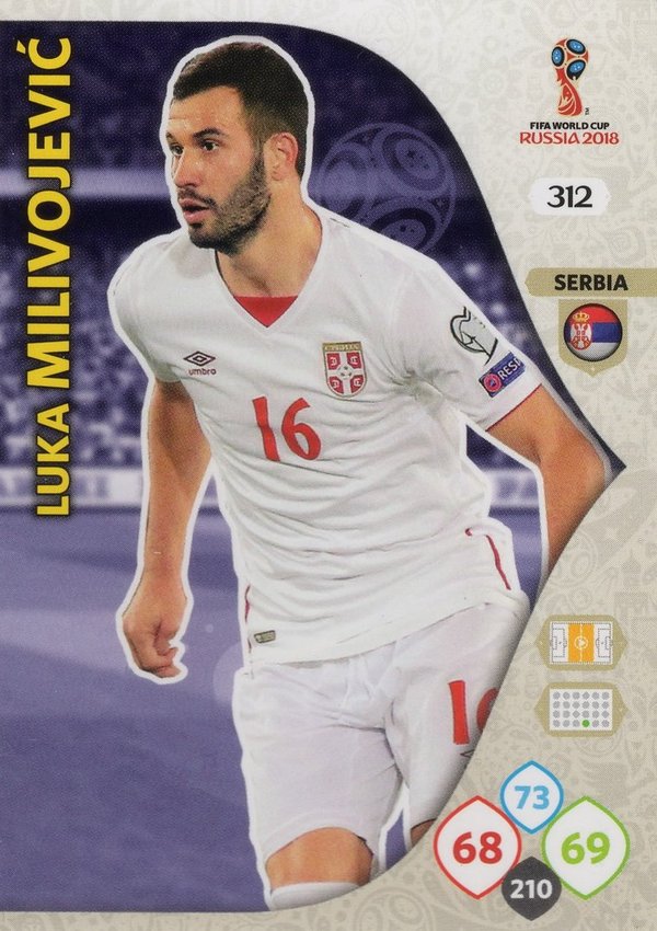 PANINI [FIFA World Cup Russia 2018 Adrenalyn XL] Trading Card Nr. 312